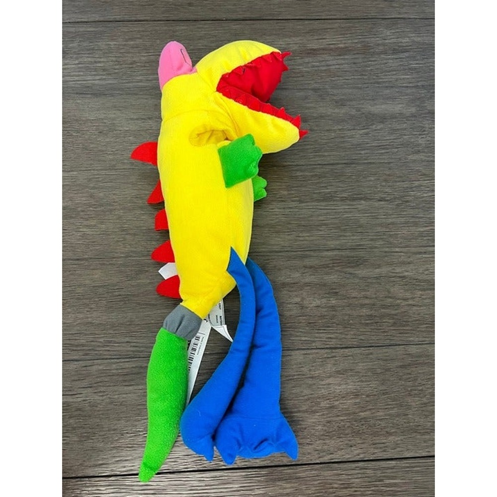 IKEA Sagoskatt Yellow Monster Dragon Plush Multi Color Stuffed Toy 603.958.98